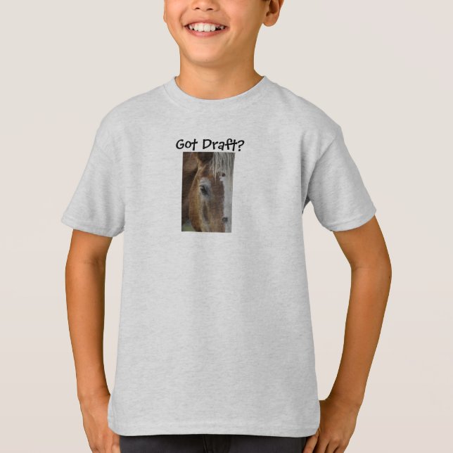 Camiseta Miúdos, obtidos o esboço? (Frente)
