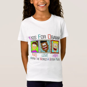 CAMISETA MIÚDOS PARA OBAMA