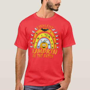 Camiseta Miúdos Pumpkin Mais Fresco No Patch Halloween Boys