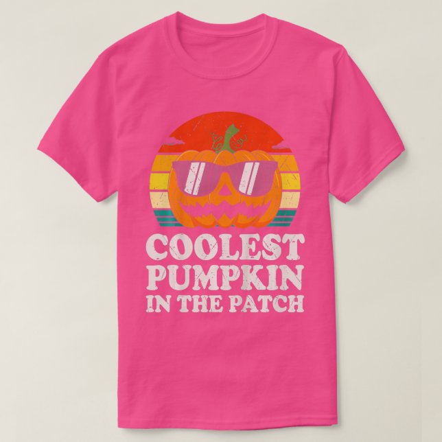 Camiseta Miúdos Pumpkin Mais Fresco No Patch Toddler Boys H (Frente do Design)