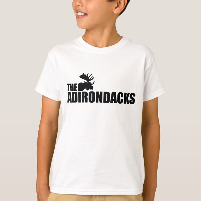 Camiseta Miúdos T do Adirondacks (Frente)