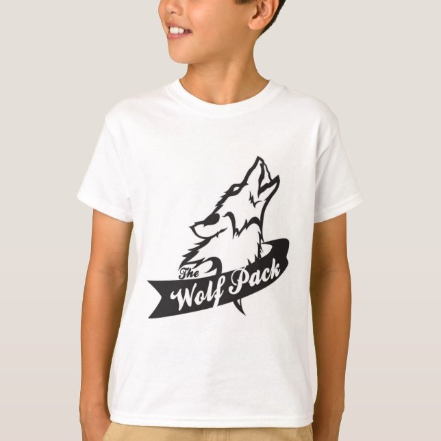 Camiseta Miúdos WOLFPACK T (Frente)