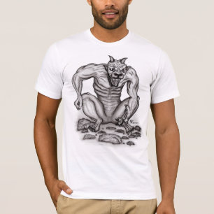 Camiseta Mix criatura - Troll, Golem e Diabo