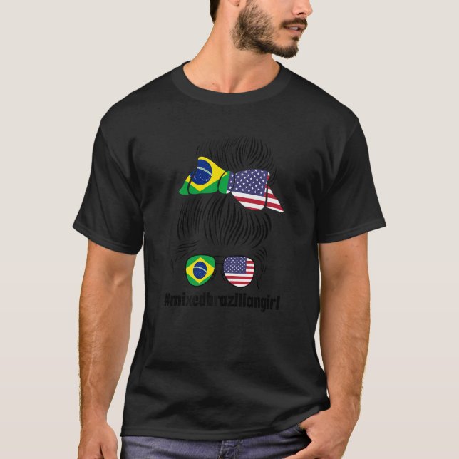 Camiseta Mixedbraziliangirl Premium brasileiro (Frente)