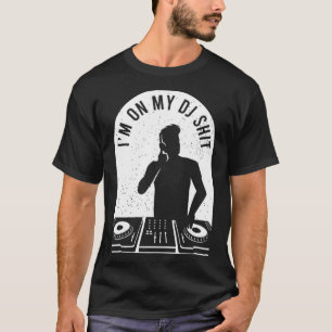 Camiseta Mixer de Memória Jockey de Disco de Imagem de DJ l