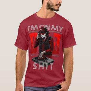 Camiseta Mixer de Memória Jockey de Disco DJ legal