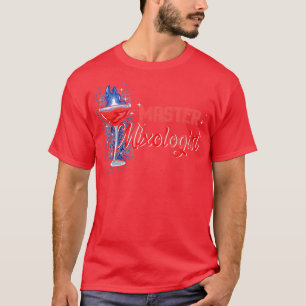 Camiseta Mixologista Mestre I Barman Engraçado Barman 2