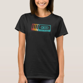 Camiseta Mixtape 80s 90s Vintage Costume Retro Cassette Tap