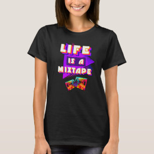 Camiseta Mixtape 80s 90s Vintage Costume Retro for Men Wome