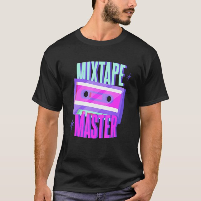 Camiseta Mixtape Master I Love The anos 80 (Frente)