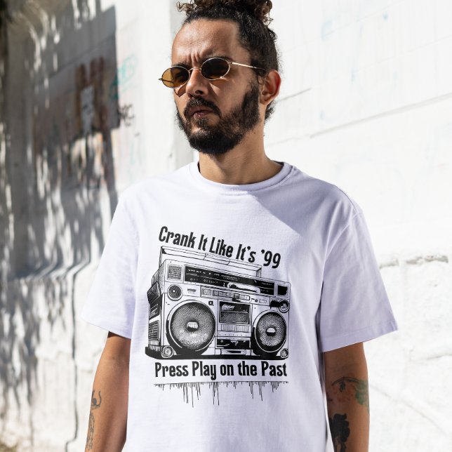 Camiseta Mixtapes, Bass, and Rewind Days – 90s Music Nostal (Criador carregado)
