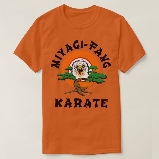 CAMISETA MIYAGI FANG KARATE 3 (Frente do Design)