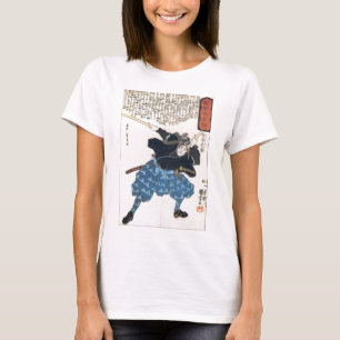 Camiseta Miyamoto Musashi duas espadas