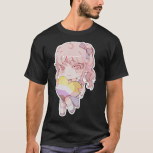 Camiseta mizuki akiyama projeta vara não binária do orgulho