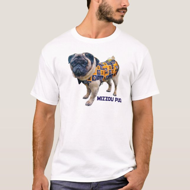 Camiseta Mizzou Pug (Frente)