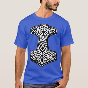 Camiseta Mjolnir Thorx27s - Runa de viking de martelo