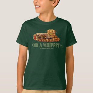 Camiseta MK Um Whippet World War Um Tanque Médio Britânico