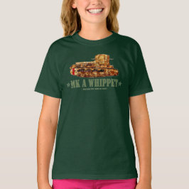 Camiseta MK Um Whippet World War Um Tanque Médio Britânico