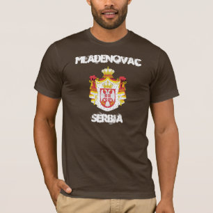 Camiseta Mladenovac, Sérvia com casaco de armas