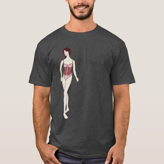 Camiseta m'Lady Mannequin (Frente)