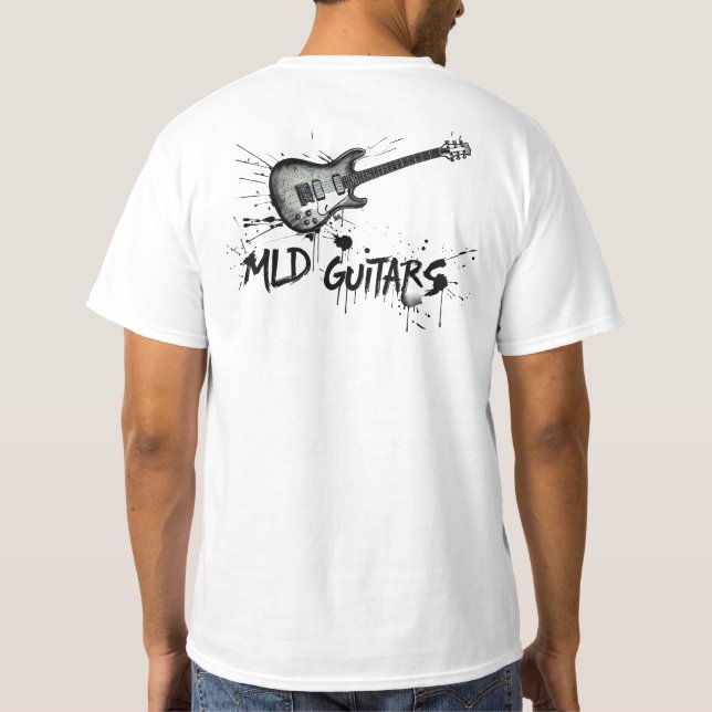 Camiseta MLD Guitars T-Shirt (Verso)