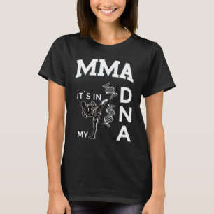 Camiseta Mma Está No Meu Dna Kickboxe Brasileiro Jiu Jitsu
