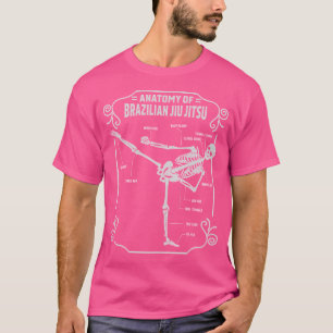 Camiseta Mma Grappling Gift Anatomy Do Bjj Jiu
