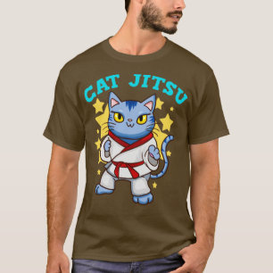 Camiseta MMA Karate Cat Kitten Martirizon Jujutsu