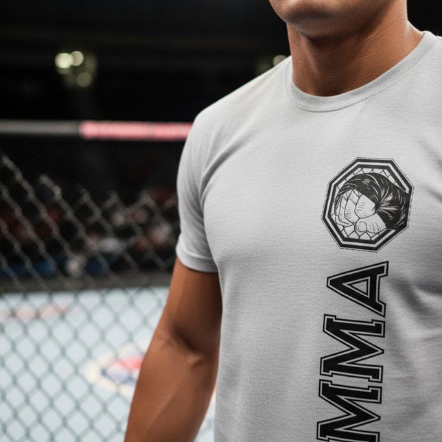 Camiseta MMA - Mixed Martial Arts  (Criador carregado)