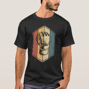 Camiseta MMA Oferece Jujit de Kickboxe de Luvas Vintage MMA