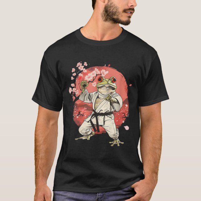 Camiseta MMA Toad Taekwondo Sapo Judô Kickboxing Sakura (Frente)