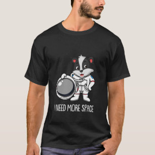 Camiseta MMamífero De Ratel Animal De Mel Eu Preciso De Mai