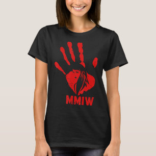 Camiseta Mmiw Missing Indígenas Women Sisters Red