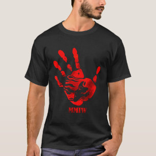 Camiseta Mmiw Vermelho Mão