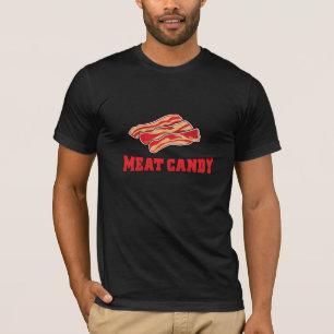 Camiseta MMM bacon! Doces da carne
