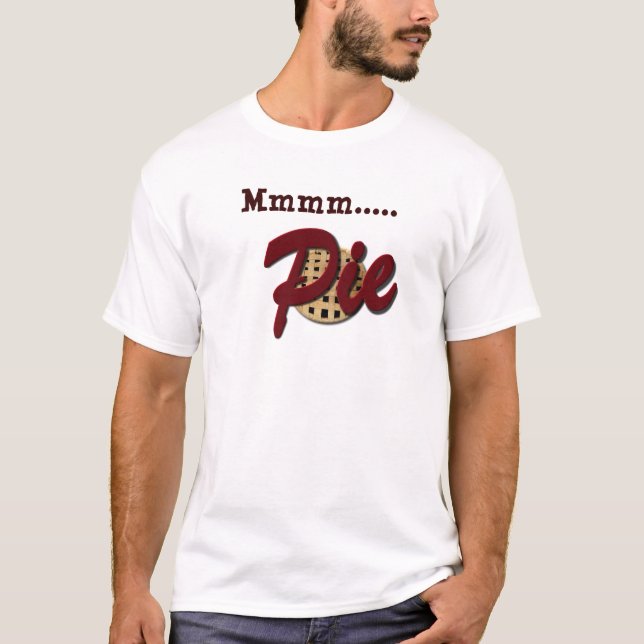 Camiseta Mmmm torta engraçada (Frente)