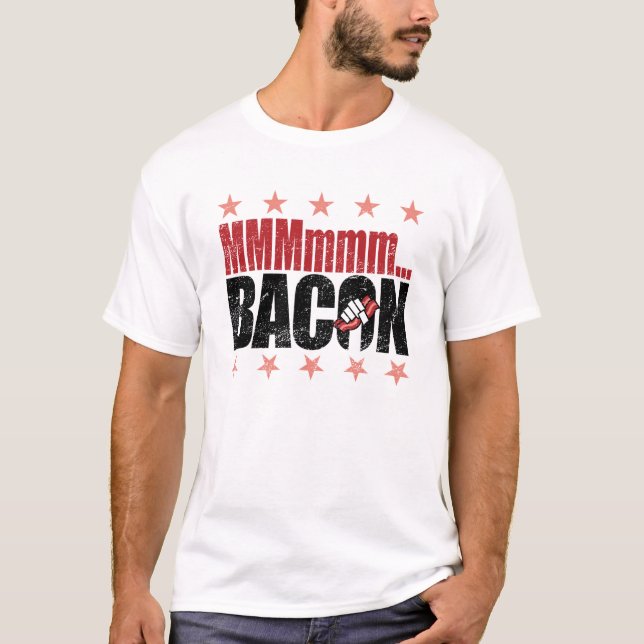 Camiseta MMMmmm… T-shirt do BACON (Frente)