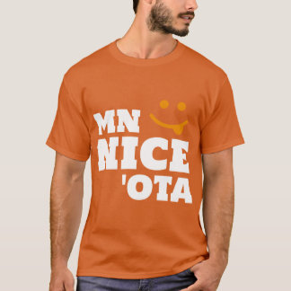 Camiseta MN Niceota Um Design engraçado para os Minesotanos