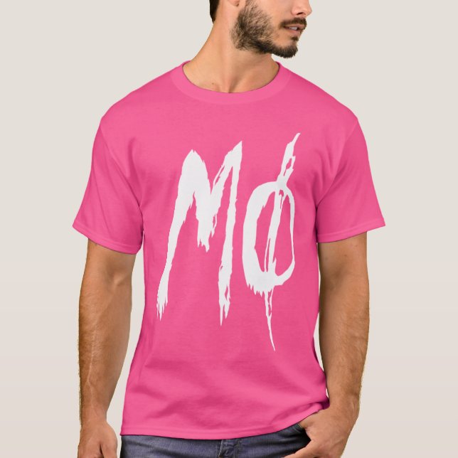 Camiseta Mo de logotipo (Frente)