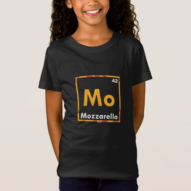 Camiseta Mo Mozzarella Pizza (Frente)