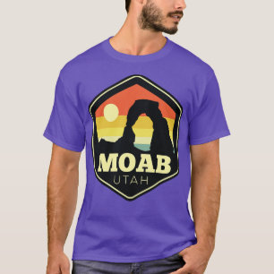 Camiseta Moab Arches Hexágono Crachá Indignado