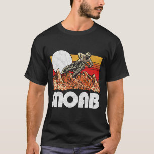 Camiseta Moab Utah Mountain Bike Vintage Retro Vibe 80s G