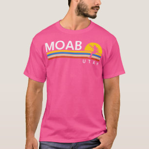 Camiseta Moab Utah Rock Escalando Vintage Retro Souvenirs