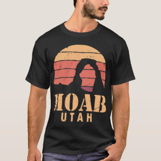 Camiseta Moab Utah Vintage Desert Sunset