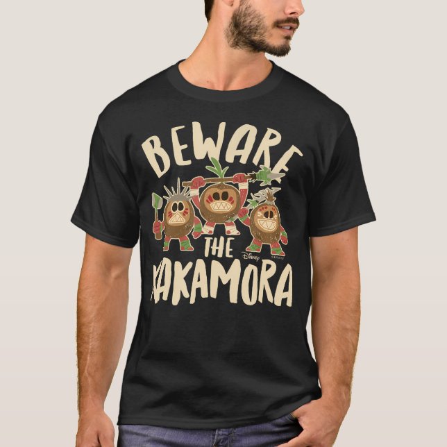 Camiseta Moana - Cuidado Com A Kakamora (Frente)