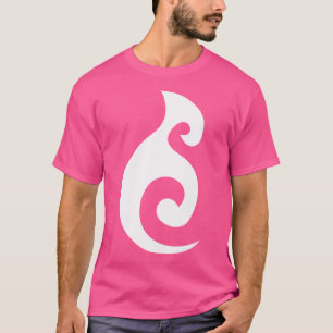 Camiseta Moana Ocean Maori - Símbolo Branco
