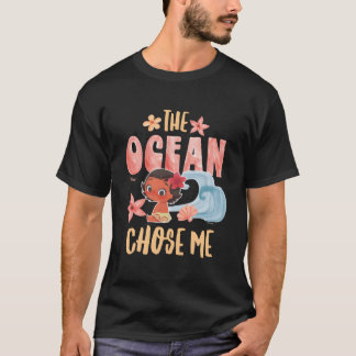 Camiseta Moana The Ocean Chose Me