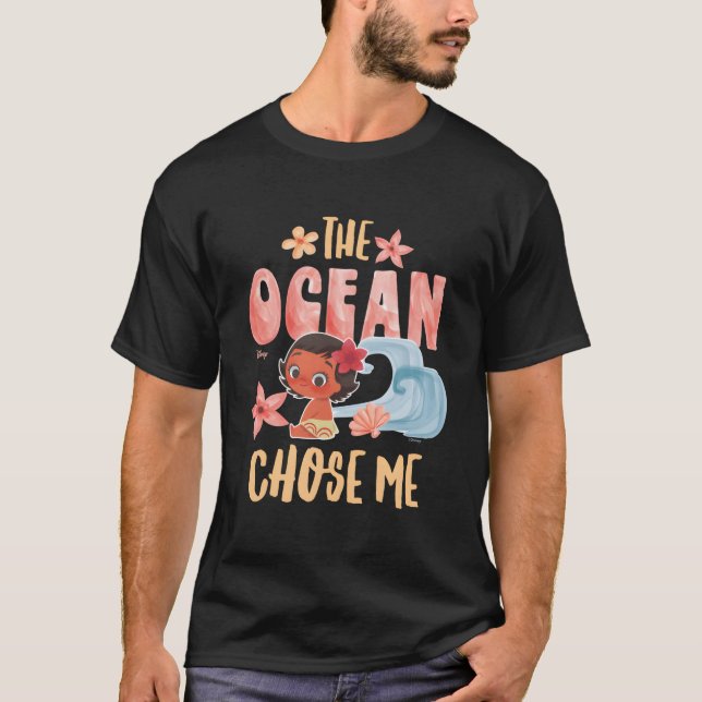 Camiseta Moana The Ocean Chose Me (Frente)