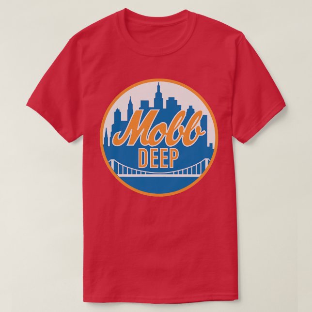 Camiseta Mobb Deep Queens New York Hat (Frente do Design)