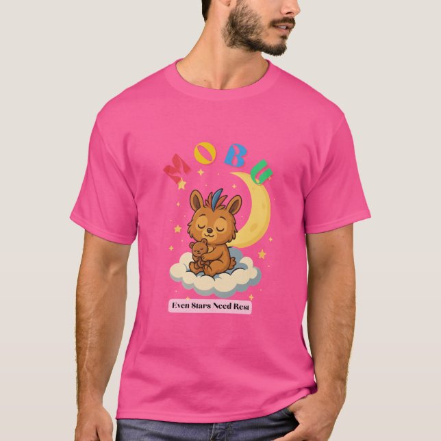 Camiseta MoBu – Até as Estrelas Precisam Descansar (Frente)